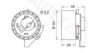 AUTEX 642015 Tensioner Pulley, timing belt